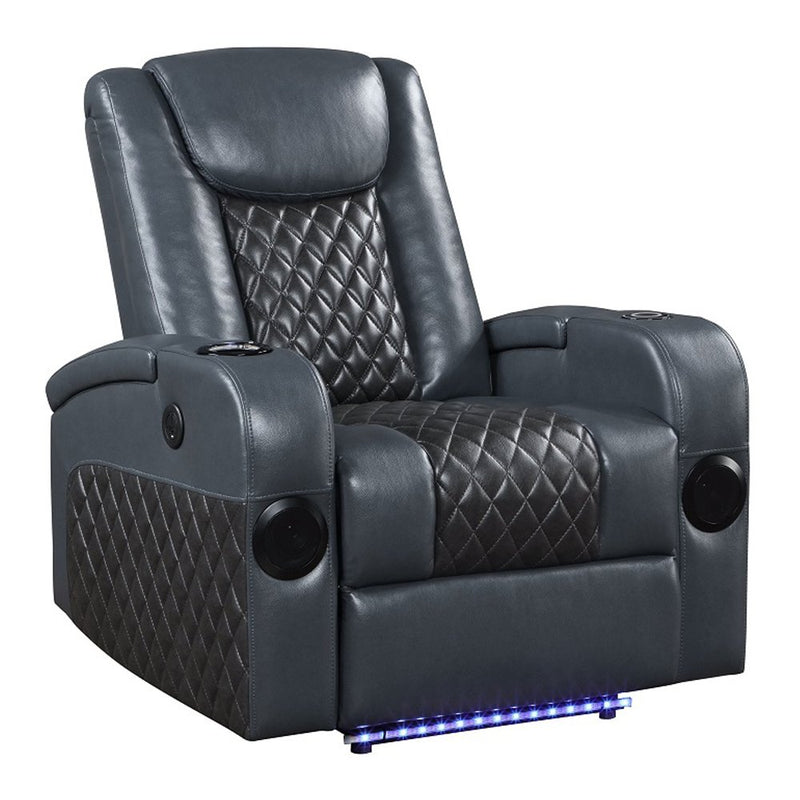 alair-blue-black-leather-aire-power-motion-recliner-w-bluetooth-speaker-cooling-cup-holder-2
