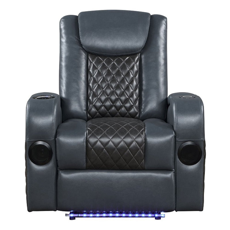 alair-blue-black-leather-aire-power-motion-recliner-w-bluetooth-speaker-cooling-cup-holder-3