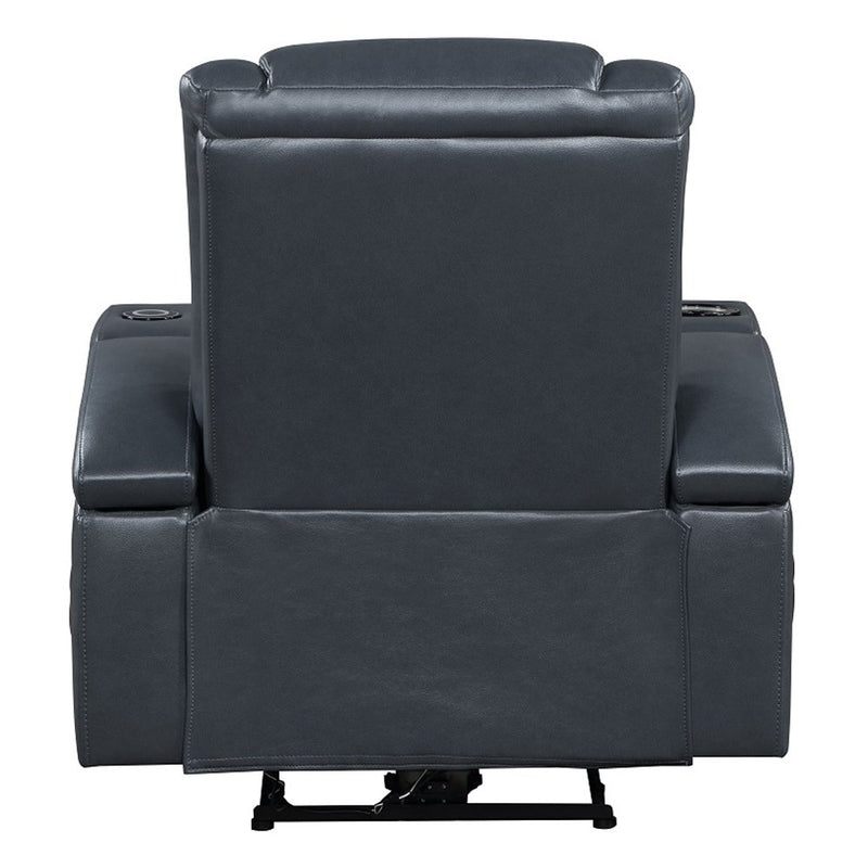 alair-blue-black-leather-aire-power-motion-recliner-w-bluetooth-speaker-cooling-cup-holder-5