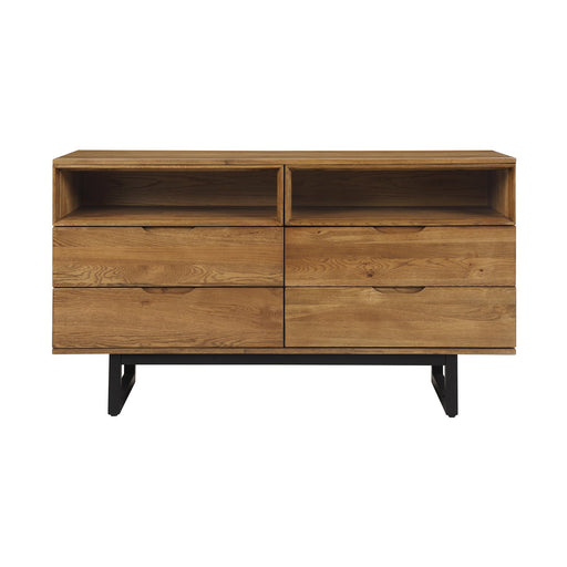 aldo-4-drawer-dresser-in-brown-oak-wood-with-black-metal-legs-1