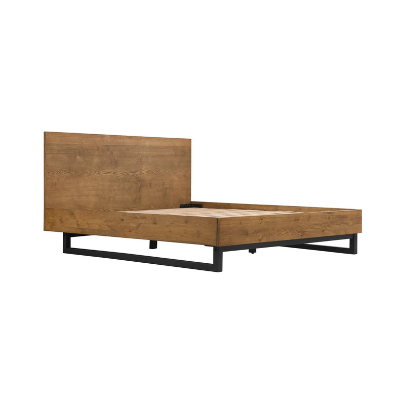 aldo-queen-size-brown-oak-wood-platform-bed-frame-with-black-metal-legs-2