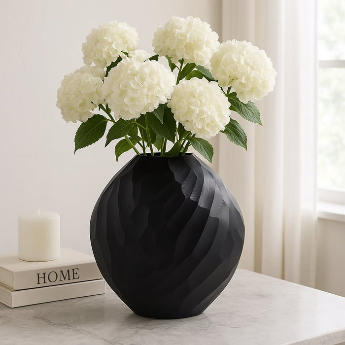aluminum-14-h-hammered-vase-matte-black-2