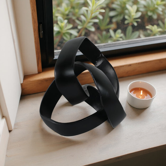 aluminum-knot-sculpture-7-black-12