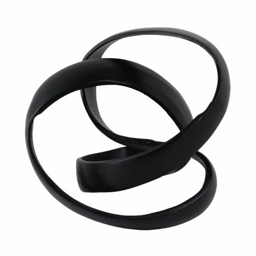 aluminum-knot-sculpture-7-black-1