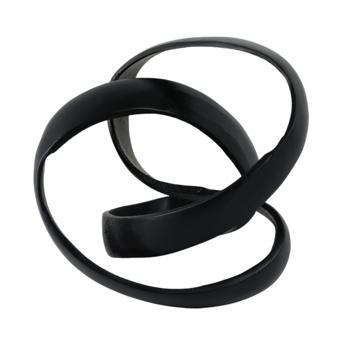 aluminum-knot-sculpture-7-black-1