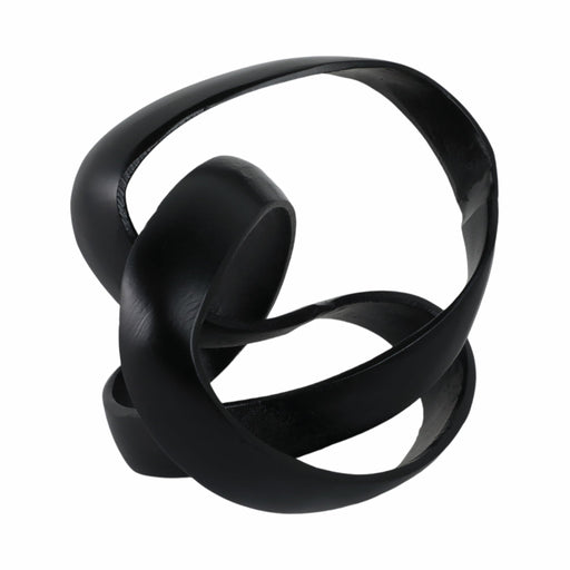 aluminum-knot-sculpture-7-black-2