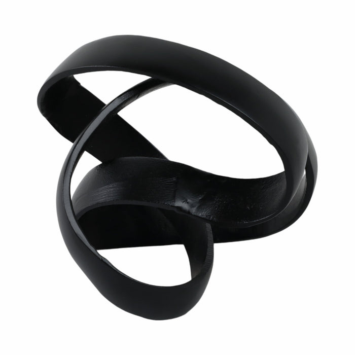 aluminum-knot-sculpture-7-black-7