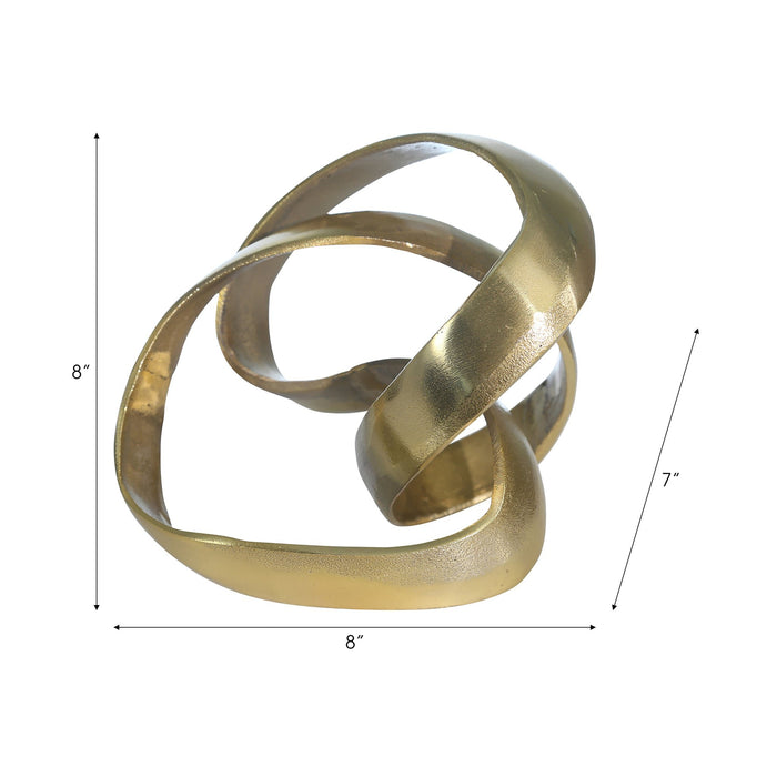 aluminum-knot-sculpture-7-gold-4