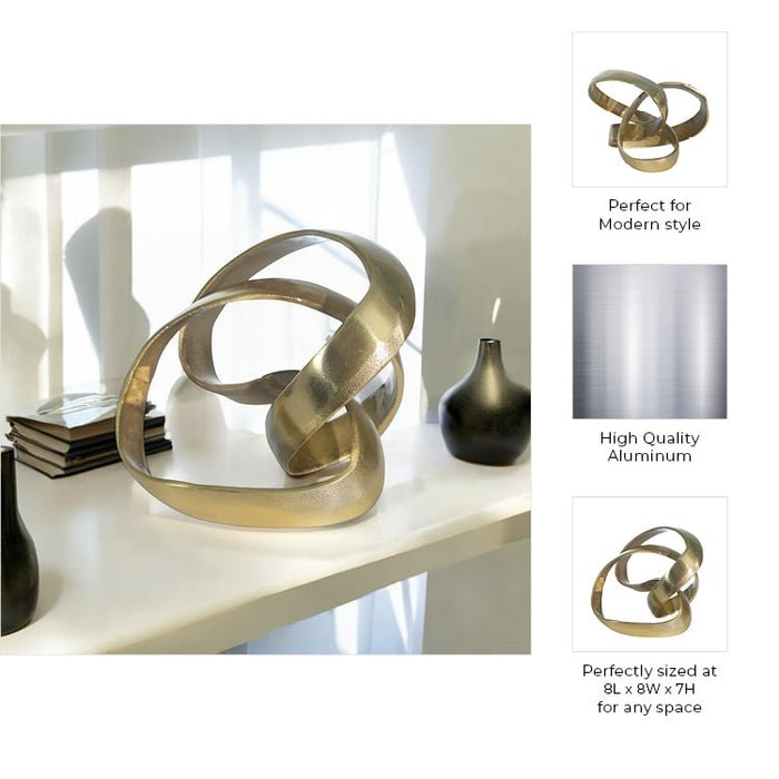 aluminum-knot-sculpture-7-gold-5