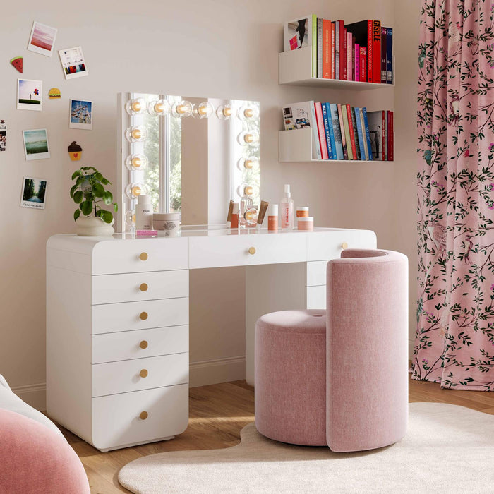 alyssa-pink-upcycled-velvet-rolling-desk-chair-2