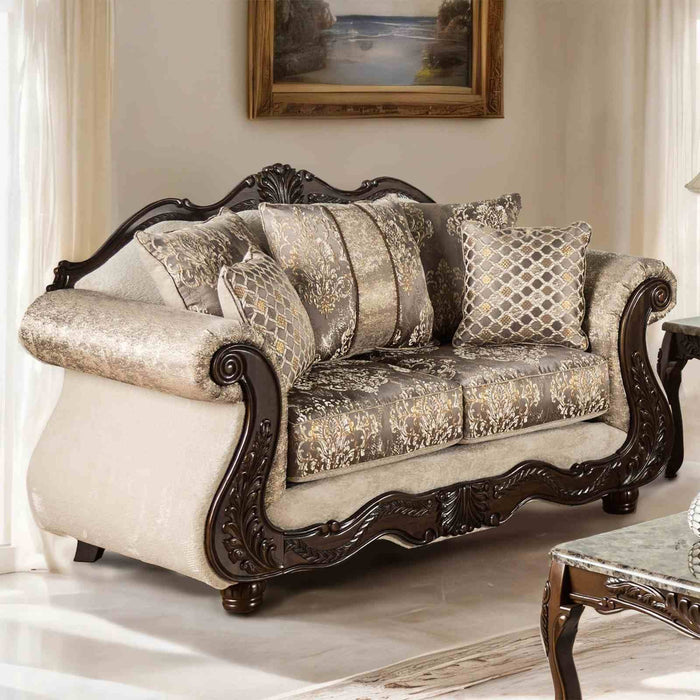 andalusia-loveseat-light-brown-dark-cherry-1