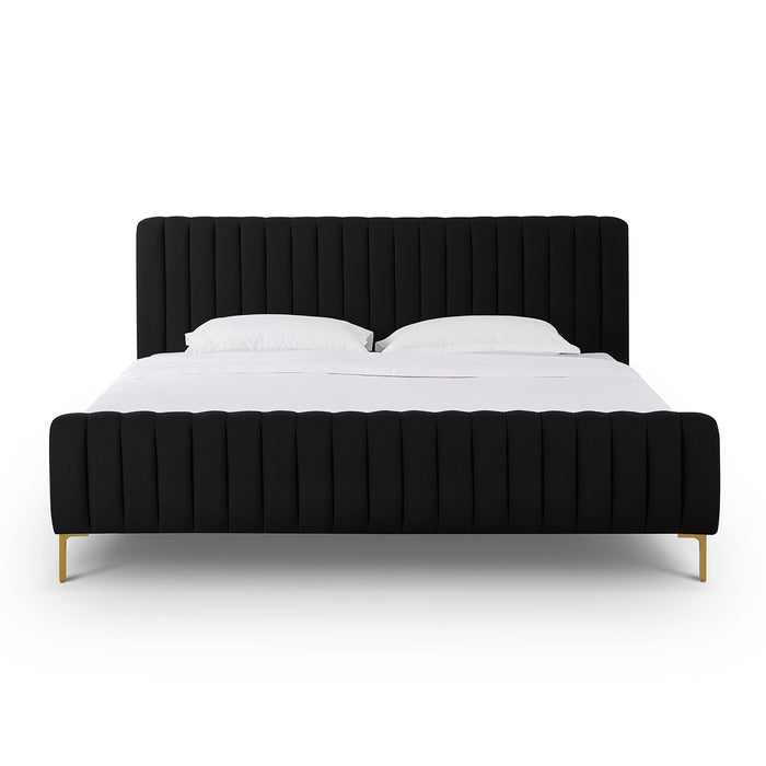 angela-black-upcycled-linen-king-bed-3