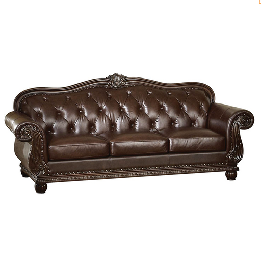 anondale-espresso-top-grain-leather-match-cherry-sofa-2