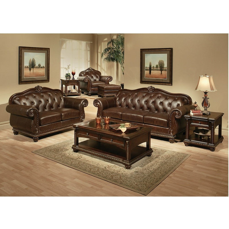 anondale-espresso-top-grain-leather-match-cherry-sofa-3