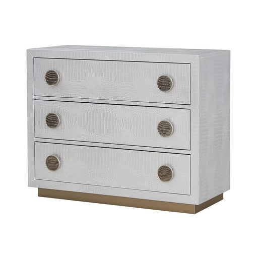 anpu-silver-faux-crocodile-skin-console-cabinet-2