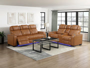 apex-brown-power-double-reclining-love-seat-with-center-console-power-headrests-storage-arms-with-cup-holders-wireless-charger-air-massage-and-heat-led-lighting-and-charging-ports-4