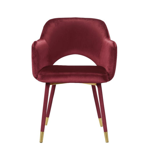 applewood-bordeaux-red-velvet-gold-accent-chair-2