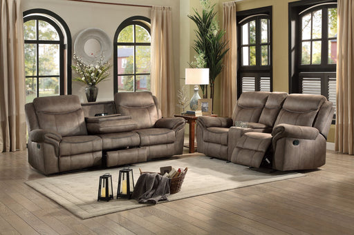 aram-brown-double-glider-reclining-love-seat-with-center-console-receptacles-and-usb-ports-2