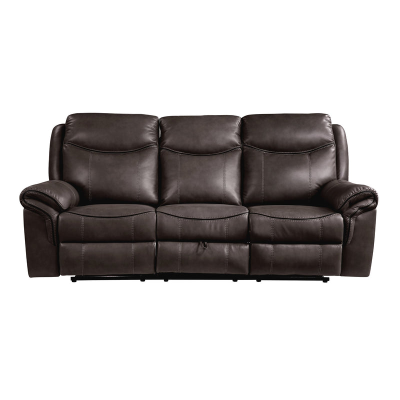 aram-dark-brown-double-reclining-sofa-with-center-drop-down-cup-holders-receptacles-hidden-drawer-and-usb-ports-9