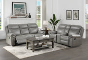 aram-gray-double-glider-reclining-love-seat-with-center-console-receptacles-and-usb-ports-2