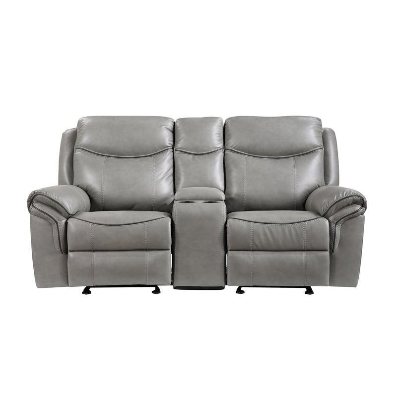 aram-gray-double-glider-reclining-love-seat-with-center-console-receptacles-and-usb-ports-8