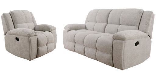 Parker Living Buster - Opal Taupe Manual Reclining Sofa and Recliner