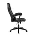 aspect-adjustable-racing-gaming-chair-in-black-faux-leather-and-mesh-with-lumbar-support-pillow-3