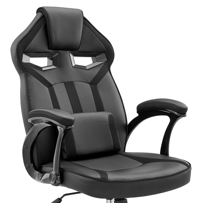 aspect-adjustable-racing-gaming-chair-in-black-faux-leather-and-mesh-with-lumbar-support-pillow-6