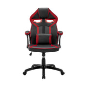 aspect-adjustable-racing-gaming-chair-in-black-faux-leather-and-red-mesh-with-lumbar-support-pillow-2