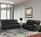 Parker Living Spartacus - Black Power Reclining Sofa and Loveseat