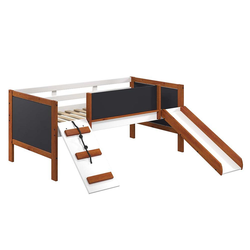 aurea-cherry-oak-white-twin-loft-bed-3