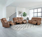 Parker Living Haywood - Butternut Power Reclining Sofa Loveseat and Recliner