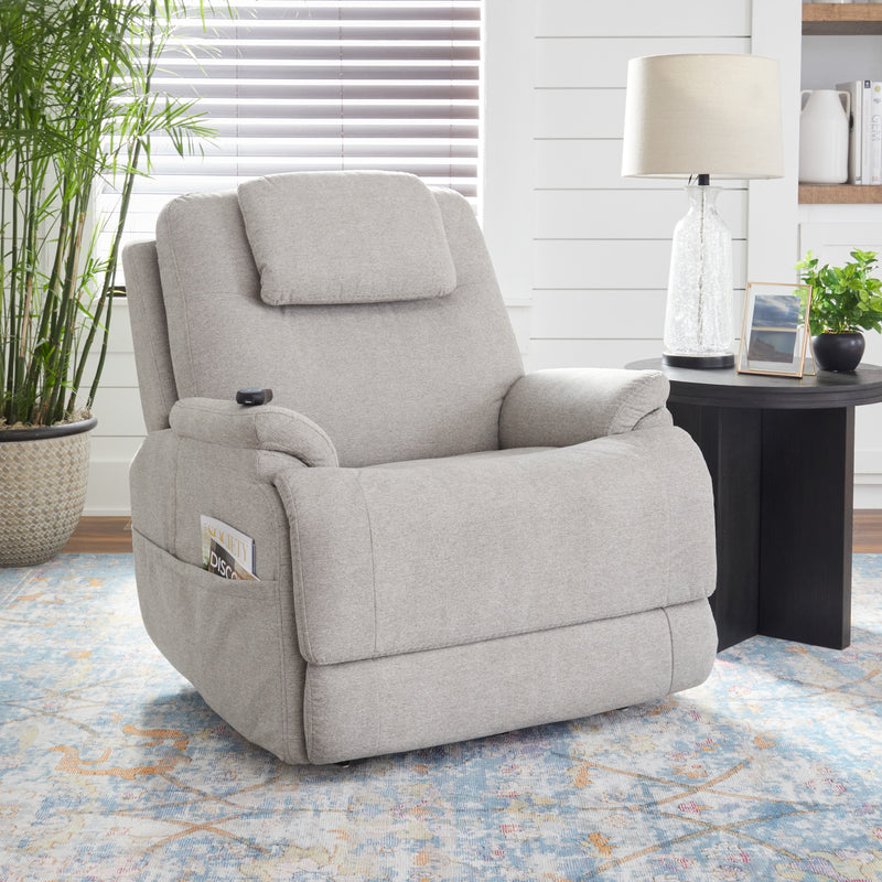 Zecliner Model 2 Petite Latitudes Power Sleep Recliner with Power Headrest & Lumbar - Furniture City (CA)l