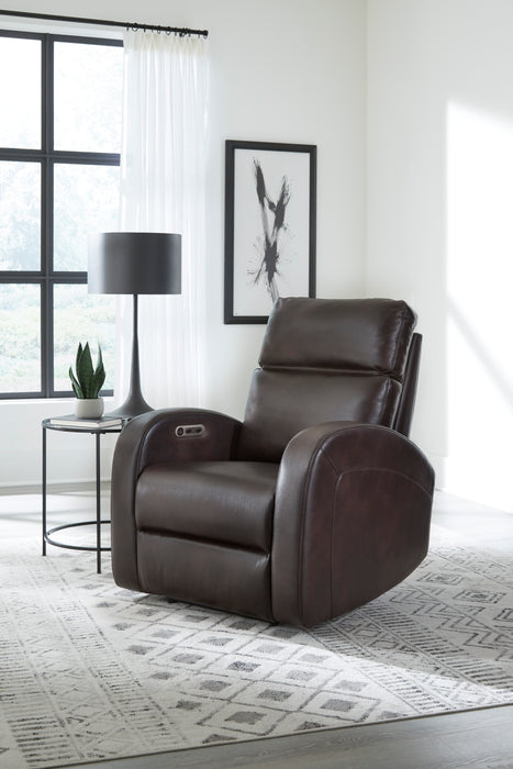 Parker Living Devin - Pebble Brown Power Recliner