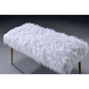 bagley-ii-white-faux-fur-gold-bench-4