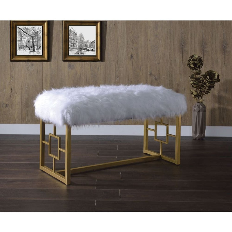 bagley-ii-white-faux-fur-gold-bench-3