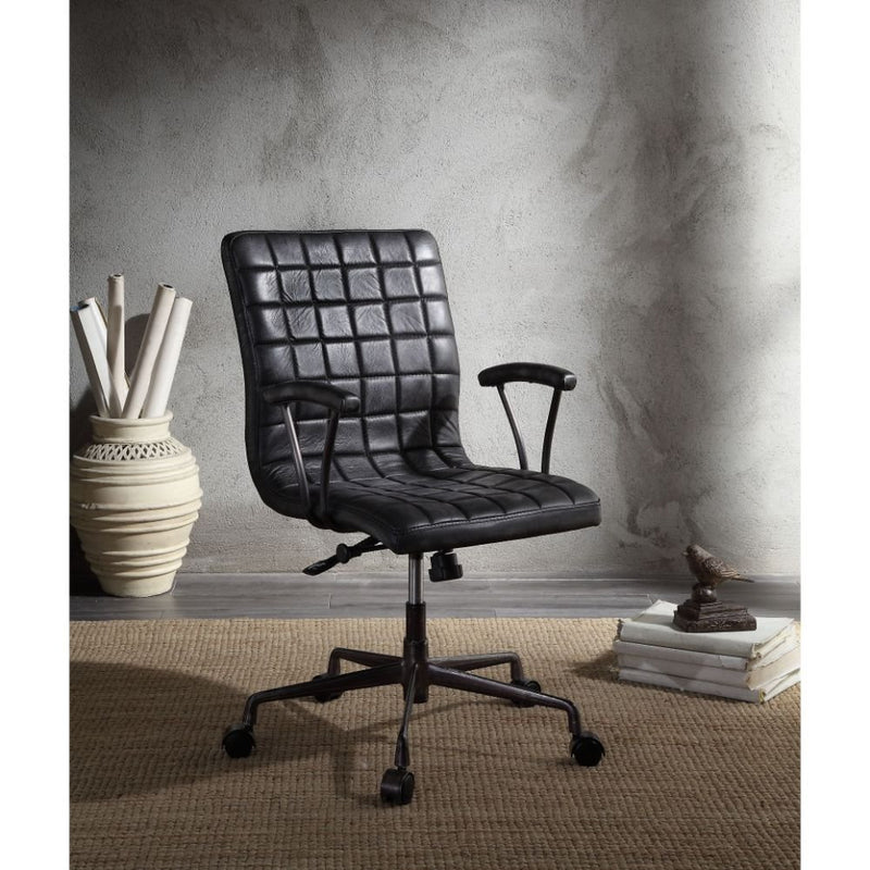barack-vintage-black-top-grain-leather-aluminum-swivel-office-chair-5