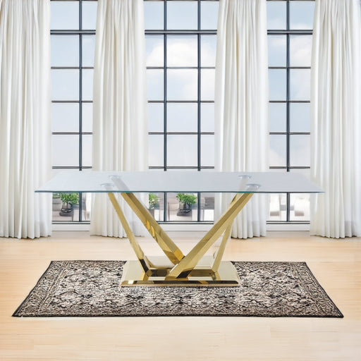 barnard-clear-glass-mirrored-gold-dining-table-1