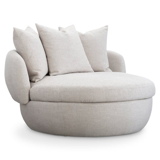 Ollie Fabric Swivel Chair