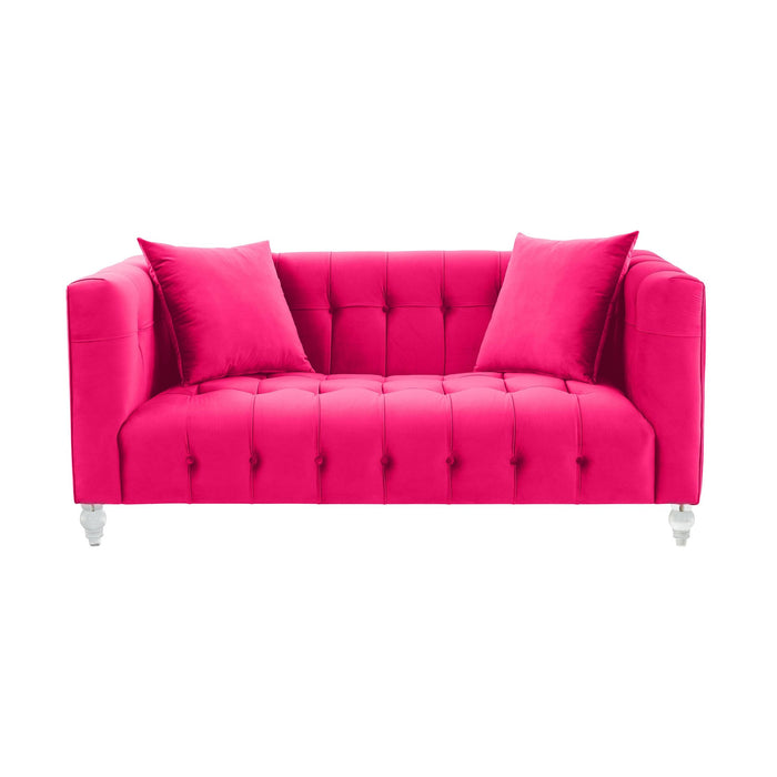 bea-hot-pink-velvet-loveseat-3