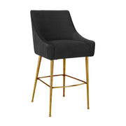 beatrix-pleated-black-velvet-bar-stool-1