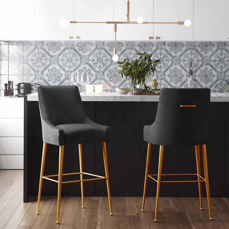 beatrix-pleated-black-velvet-bar-stool-2
