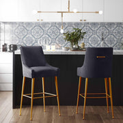 beatrix-pleated-dark-grey-velvet-bar-stool-2