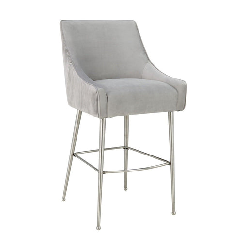 beatrix-pleated-light-grey-velvet-bar-stool-1