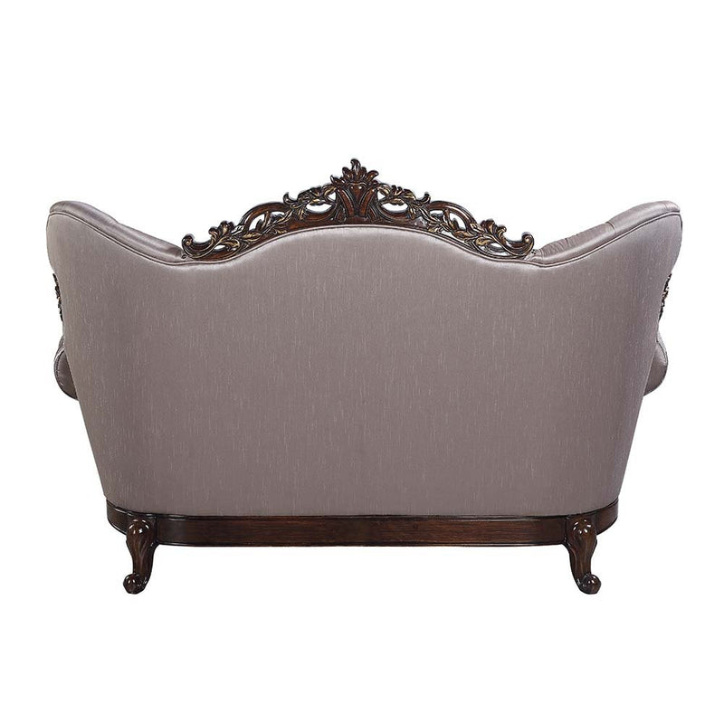 benbek-fabric-antique-oak-loveseat-w-3-pillows-4