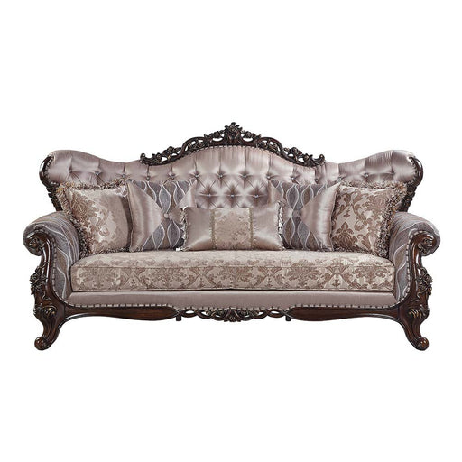 benbek-fabric-antique-oak-sofa-w-5-pillows-2