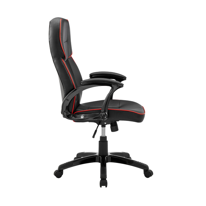 bender-adjustable-racing-gaming-chair-in-black-faux-leather-with-red-accents-3