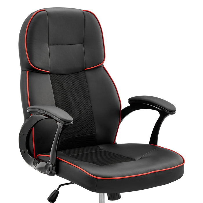bender-adjustable-racing-gaming-chair-in-black-faux-leather-with-red-accents-6