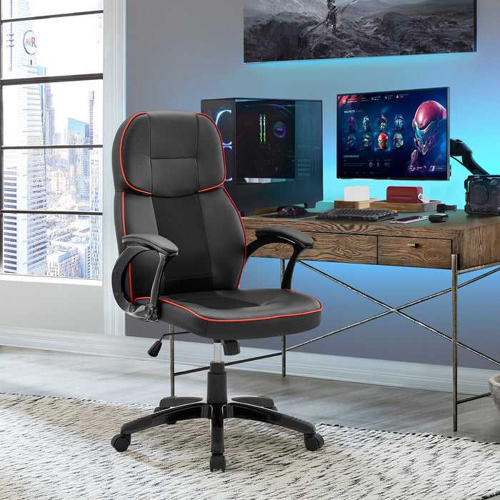 bender-adjustable-racing-gaming-chair-in-black-faux-leather-with-red-accents-9