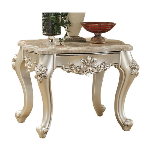 bently-natural-marble-top-champagne-end-table-1